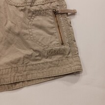 Cabelas Casuals Women's Brown Cargo Utility Cotton Shorts Hiking Size 4 (30×9.5) image 3