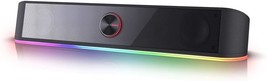 Redragon Gs560 Rgb Desktop Soundbar, 2.0 Channel Computer Speaker With, Black - $44.99