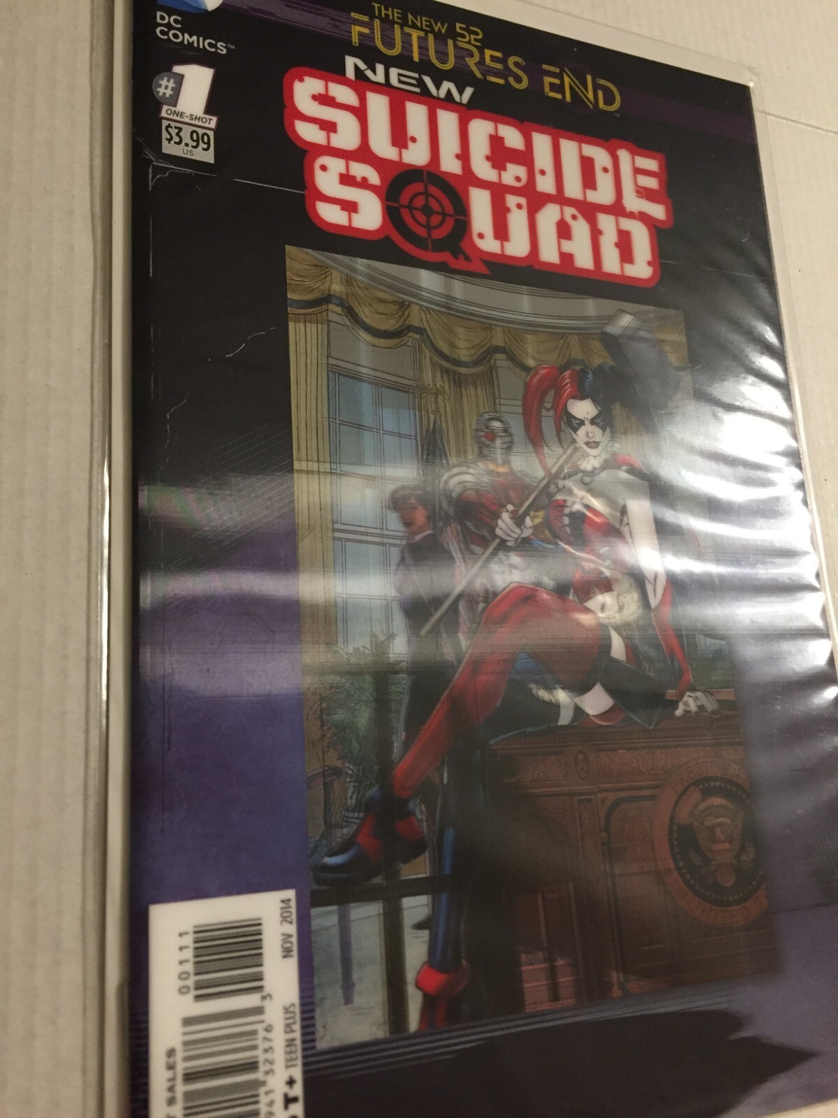 2014 DC Comics New 52 Futures End Suicide Squad Lenticular Cover #1 Item image 2