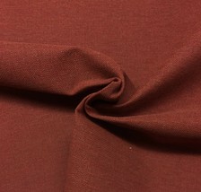 Ballard Designs Verona Sangria Red Sunbrella Linen Like Fabric By Yard 54"W - $16.39