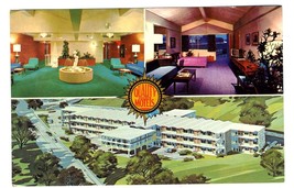Quality Courts Motel Park Arlington Postcard Arlington Virginia  - £7.91 GBP