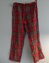 Adore Me Women&#39;s Pajama Bottoms Lounge Wear AMPJ18027 Red Plaid Size Large - $9.49