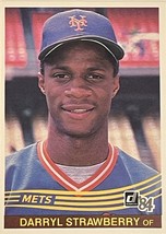 Vintage 1984 Donruss #68 Darryl Strawberry* Rookie Baseball card - New York Mets - £14.02 GBP