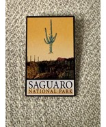 Saguaro National Park Souvenir Pin Sunset Cactus Desert Scene - $17.16 CAD