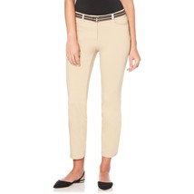 Rafaella Dress Ankle Pant w/Belt Safari  Women&#39;s Sz 16 NWT MSRP$65 - $20.46