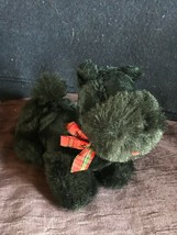 Gently Used Vintage Lees Fanciful Friends Plush Black Scottie Dog Stuffed Animal - £15.49 GBP