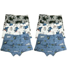 6 PK Cotton Toddler Little Boys Kids Underwear Boxer Briefs Size 4T 5T 6T 7T 8T - £12.86 GBP