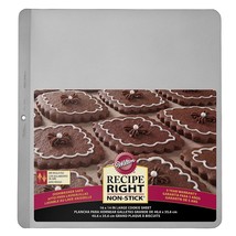 Wilton Recipe Right Air Cookie Sheet, 16 x 14 Inch, Large, Silver - £31.49 GBP