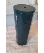Starbucks 2022 Two Tone Blue Teal Green Stainless Steel Cold Cup Tumbler... - $16.04 CAD