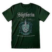 Harry Potter Slytherin Crest Official Tee T-Shirt Mens Unisex - £25.29 GBP