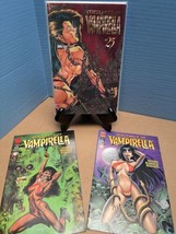 Vengeance of Vampirella 23,24,25 (1995) Red Foil Cover Harris Comic VF 3 Issues - $26.28