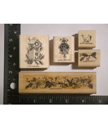 Lot of (5) 1997 STAMPIN&#39; UP! Stamps - $20.77 CAD