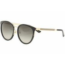 GUCCI GG0077SK 001 Black 56-19-140 Sunglasses New Authentic - £211.46 GBP