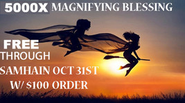 Free W/ Any $100 Order Though Oct 31 Samhain 300X Magnify Magick Halloween - £0.00 GBP