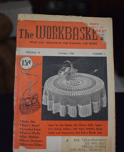 Vintage The Workbasket Magazine - October 1953 - Volume 19 - Number 1 - £5.41 GBP