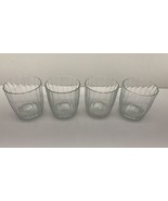 4- 8oz Crown Royal Etched Crystal Tumbler Whiskey Rocks Drinking Glasses - €14,62 EUR
