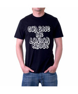 God Save The London Bridge Fun Humor Black t-shirt tee - £15.97 GBP