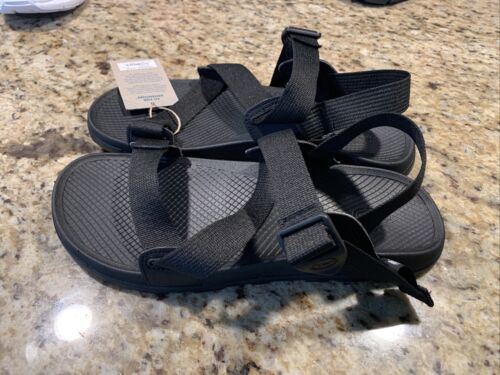 Chaco Men&#39;s Lowdown Sz 11 Black Sport Sandals Outdoor Hiking JCH107109 - $54.45