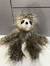 Jellycat London 17&quot; Cyril The Sloth Plush Fluffy Long Hair Shaggy Stuffed Animal - £19.74 GBP