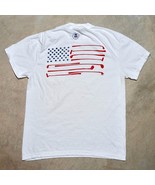 Barstool Sports Golf American Flag Fourth of July Pocket T-shirt - Size Medium - £13.33 GBP