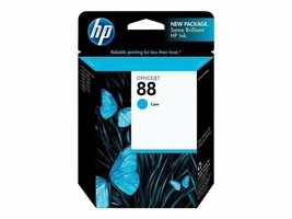 88 cyan blue HP ink OfficeJet Pro L7780 L7750 L7680 L7650 all in one pri... - $28.92