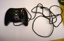 Xbox Duke Wired Controller OEM Microsoft Original X08-17160 W/Cable TESTED - £18.57 GBP