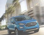 2021 Ford EcoSport Owner&#39;s Manual Original [Paperback] Ford OEM - $75.96