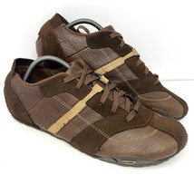Vintage Diesel Men’s Hugo Fashion Sneaker Sz 11 Brown Suede Leather Shoe... - $59.35