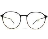 MODO Eyeglasses Frames 7032 GRTRT Dark Gray Brown Tortoise Round 48-16-142 - £147.92 GBP