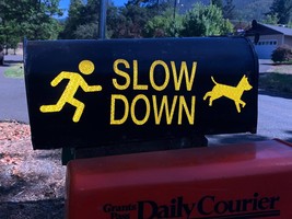 Ultra-reflective Slow Down sign, neighborhood sign for kids and pets, safety - £20.70 GBP