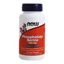 NOW Foods Phosphatidyl Serine Cognitive Health 100 mg., 60 Vegetarian Capsules - £18.31 GBP