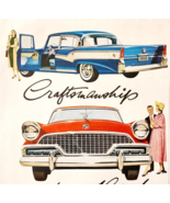 1956 Studebaker President Advertisement Automobilia Craftsmanship DWJJ10 - $29.99