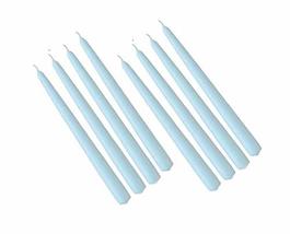 Smokeless Scented Paraffin Wax Sky Blue Tapered Stick Candles Decorations for Li - £30.20 GBP