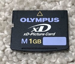 Olympus xD Picture Camera Card M 1GB Memory Tested Wiped Compatible Fuji... - $37.57