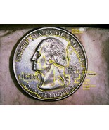 1999-P-Georgia State Errors Quarter,Missing 65% Clad Cover. DDO-DDR-RPM. - $18.00