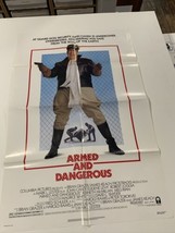 Armed and Dangerous - 1986 MOVIE POSTER 27x41 Folded One Sheet - John Candy - £17.15 GBP