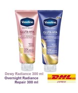 Set Vaseline Healthy Bright Gluta-Hya Dewy Radiance &amp; Overnight Radiance... - £27.81 GBP