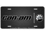 Can Am Inspired Art on Grill FLAT Aluminum Novelty Auto License Tag Plate - £14.15 GBP