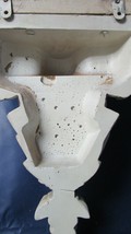 Shelf Sconce Salvaged Elephant Head Ceramic Composite As Is - £59.53 GBP