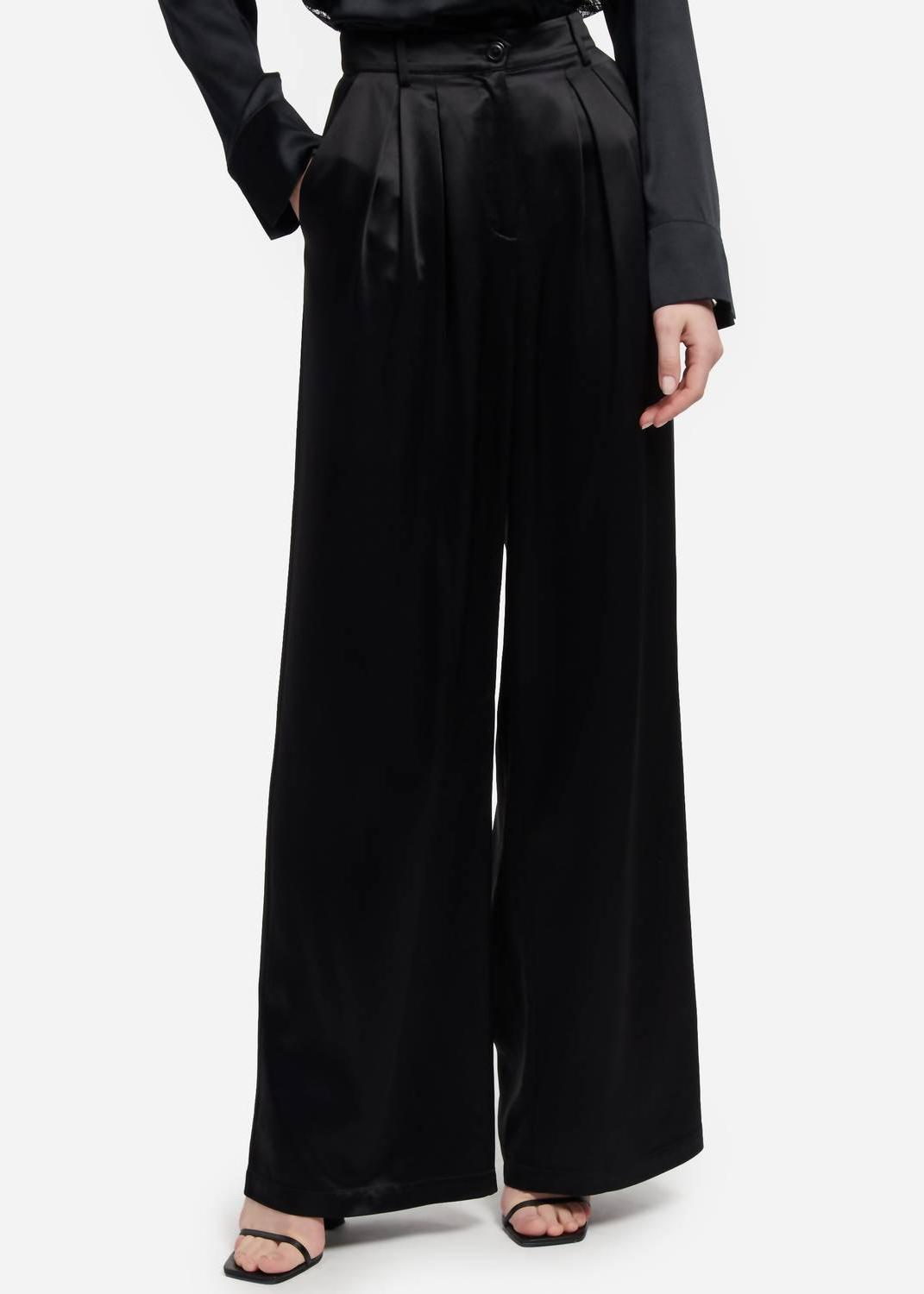 Cami Nyc Davina Wide Leg Pant Black - $202.00