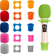 Qtopun 6 Shakeproof Anti-Rolling Wireless Handheld Microphone, 18 Packs. - $32.97