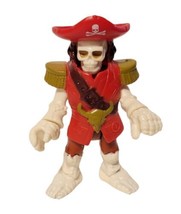 Fisher Price Imaginext Skeleton Pirate Captain 3&quot; Replacement Figure EUC!  - £13.50 GBP