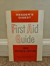 Reader&#39;s Digest First Aid Guide: 1966 Revised Edition Pamphlet - $7.99