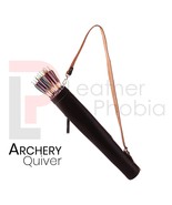 Handmade Traditional Back Quiver – Genuine Cowhide Leather Arrow Holder - $765.77 MXN
