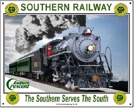 Southern Railway Sign | Southern Cresent Trains | Steam Engines - $28.49