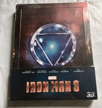 Iron Man 3 Steelbook 2D, 3D Blu-ray New Sealed 2K Region Free Italy Import - £55.92 GBP