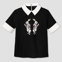 Victoria Beckham x Target, Girls' Black Bunny Collared Top, Size XSmall - $28.31