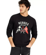 Heroes Motors Men&#39;s Flagged Pullover Sweatshirt in Black-Large - €25,92 EUR