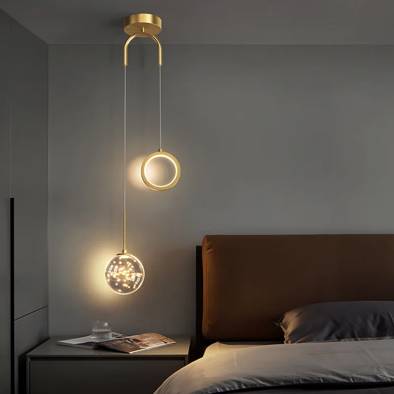 Modern Nordic LED Pendant Light Room Decor Starry Sky Romanti For Living... - $44.13+