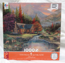Thomas Kinkade Studios 1000 Piece Puzzle Sierra Paradise 41044 GUC All Pieces - $12.86